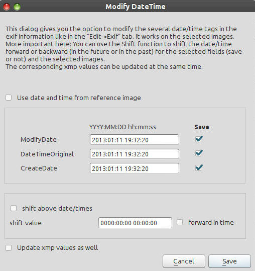 Modify DateTime